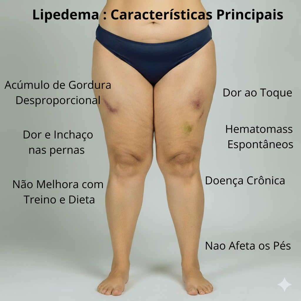 lipedema - inchaço nas pernas 